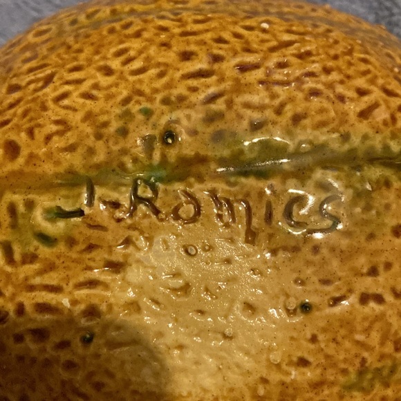 Two Vintage Cantaloupe Bowls - Picture 3 of 7